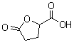 CAS # 4344-84-7, Tetrahydro-5-oxo-2-furancarboxylic acid, Tetrahydro-5-oxo-2-furoic acid, alpha-Hydroxyglutaryl lactone, gamma-Butyrolactone-gamma-carboxylic acid, Butyrolactonecarboxylic acid
