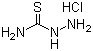 structure of CAS# 4346-94-5, 氨基硫脲单盐酸盐