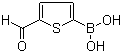 structure of CAS# 4347-33-5, 5-Formyl-2-thiopheneboronic acid