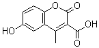 CAS 登录号：435297-35-1, 6-羟基-4-甲基香豆素-3-羧酸