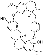structure of CAS# 436-05-5, (-)-箭毒素