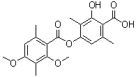 CAS 登录号：436-32-8, Difractaic acid