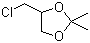 structure of CAS# 4362-40-7, 4-Chloromethyl-2,2-dimethyl-1,3-dioxolane