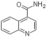 structure of CAS# 4363-95-5, 4-喹啉甲酰胺