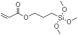 structure of CAS# 4369-14-6, (3-丙烯酰氧基丙基)三甲氧基硅烷