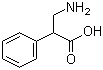 CAS 登录号：4370-95-0, 3-氨基-2-苯基丙酸