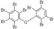 CAS # 437701-78-5, 2,2',3,3',4,5,5',6,6'-Nonabromodiphenyl ether, BDE 208, PBDE 208