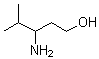 structure of CAS# 4379-15-1, 3-氨基-4-甲基-1-戊醇