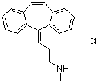 structure of CAS# 438-59-5, 去甲环苯扎林盐酸盐
