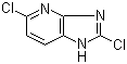 structure of CAS# 438190-90-0, 2,5-二氯-1H-咪唑并[4,5-b]吡啶