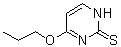 CAS 登录号：438219-92-2, 4-丙氧基-2(1H)-嘧啶硫酮