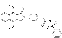 structure of CAS# 439288-66-1, GW 627368X