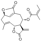 structure of CAS# 439923-16-7, 异地胆草种内酯