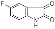 CAS # 443-69-6, 5-Fluoroisatin, 5-Fluoroindoline-2,3-dione