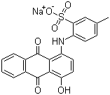 CAS 登录号：4430-18-6, 酸性紫 43