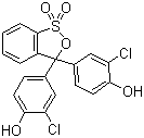 CAS 登录号：4430-20-0, 氯酚红, 3',3''-二氯酚磺酞, 3',3''-二氯苯酚磺酰酞