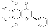 CAS # 4431-42-9, Isopedicin, 6-Hydroxy-5,7,8-trimethoxyflavanone