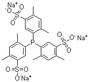 structure of CAS# 443150-11-6, Tris(2,4-dimethyl-5-sulfophenyl)phosphine trisodium salt
