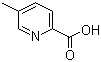 structure of CAS# 4434-13-3, 5-甲基吡啶-2-羧酸