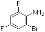 structure of CAS# 444-14-4, 2-溴-4,6-二氟苯胺