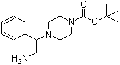 CAS 登录号：444892-54-0, 4-(2-氨基-1-苯基乙基)哌嗪-1-羧酸叔丁酯