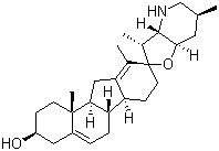 structure of CAS# 4449-51-8, 环巴胺