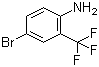 structure of CAS# 445-02-3, 2-氨基-5-溴三氟甲苯