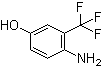 CAS 登录号：445-04-5, 3-(三氟甲基)-4-氨基苯酚