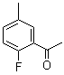 structure of CAS# 446-07-1, 2'-氟-5'-甲基苯乙酮