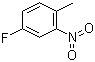 CAS # 446-10-6, 4-Fluoro-2-nitrotoluene, 2-Nitro-4-fluorotoluene
