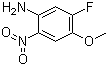 CAS # 446-20-8, 5-Fluoro-4-methoxy-2-nitroaniline, 4-Amino-2-fluoro-5-nitroanisole, NSC 1133