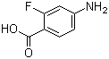 CAS 登录号：446-31-1, 4-氨基-2-氟苯甲酸