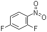 2,4-二氟硝基苯分子结构 (CAS 446-35-5)