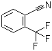 structure of CAS# 447-60-9, 2-(Trifluoromethyl)benzonitrile