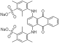 structure of CAS# 4474-24-2, 酸性蓝 80