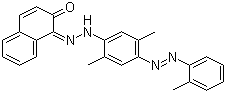 structure of CAS# 4477-79-6, 溶剂红 26