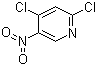 CAS 登录号：4487-56-3, 2,4-二氯-5-硝基吡啶