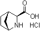 structure of CAS# 448949-65-3, (1R,3S,4S)-2-氮杂双环[2.2.1]庚烷-3-羧酸盐酸盐