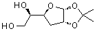 3-Deoxy-1,2-O-(1-methylethylidene)-alpha-D-ribo-hexofuranose molecular structure (CAS 4494-96-6)