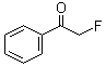 CAS # 450-95-3, 2-Fluoroacetophenone, Monofluoromethyl phenyl ketone, Phenacyl fluoride, alpha-Fluoroacetophenone, omega-Fluoroacetophenone