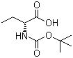 structure of CAS# 45121-22-0, N-Boc-D-氨基丁酸