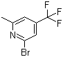 structure of CAS# 451459-17-9, 2-溴-6-甲基-4-三氟甲基吡啶