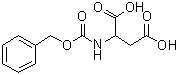structure of CAS# 4515-21-3, N-(Benzyloxycarbonyl)-DL-aspartic acid