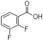 structure of CAS# 4519-39-5, 2,3-二氟苯甲酸