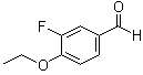 structure of CAS# 452-00-6, 4-Ethoxy-3-fluorobenzaldehyde