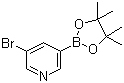 structure of CAS# 452972-13-3, 5-溴吡啶-3-硼酸频哪醇酯