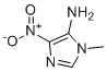 structure of CAS# 4531-54-8, 1-甲基-4-硝基-1H-咪唑-5-胺