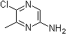 structure of CAS# 453548-87-3, 5-氯-6-甲基-2-吡嗪胺