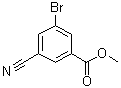 structure of CAS# 453566-15-9, 3-溴-5-氰基苯甲酸甲酯