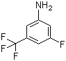 structure of CAS# 454-67-1, 3-Amino-5-fluorobenzotrifluoride